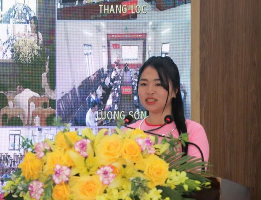 Hội nghị tiếp xúc cử tri, vận động bầu cử HĐND tỉnh khóa XIX tại đơn vị bầu cử số 9