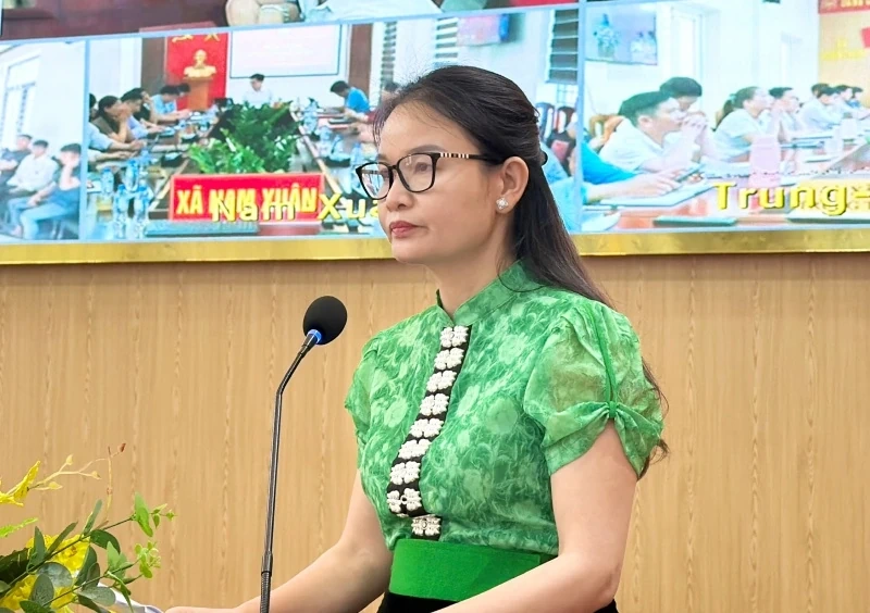 Các ứng cử viên đại biểu HĐND tỉnh tiếp xúc cử tri tại đơn vị bầu cử số 3