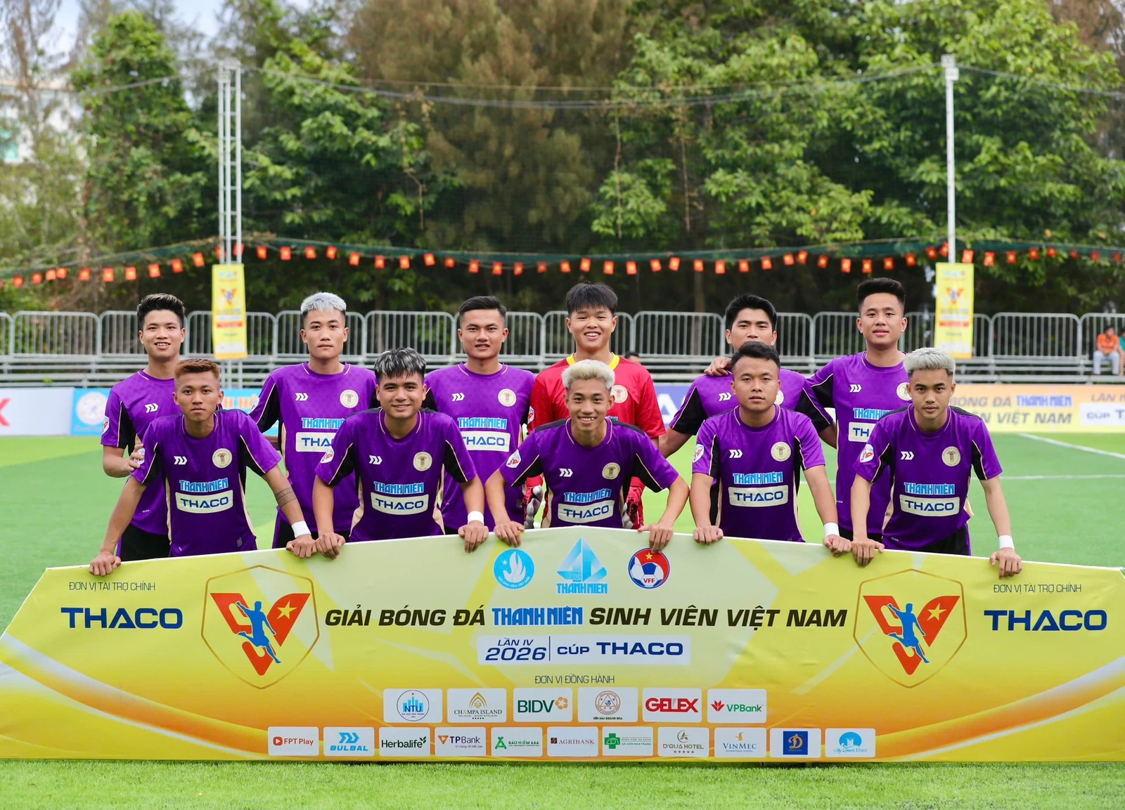 Trường ĐH VH,TT&DL Thanh Hóa thắng nghẹt thở Trường ĐH Công nghệ TP HCM trong trận ra quân Giải Thanh Niên Sinh viên 2026