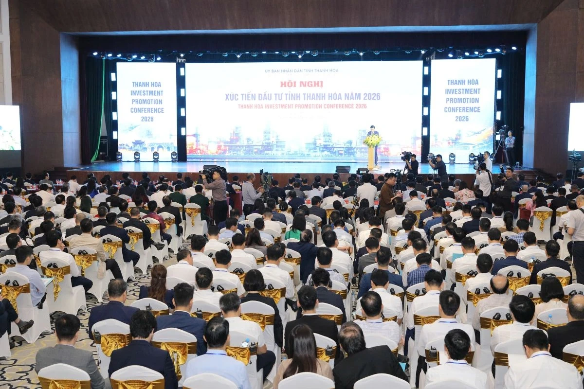 Hội nghị xúc tiến đầu tư tỉnh Thanh Hóa năm 2026: Khơi thông nguồn lực - Tạo đà bứt phá