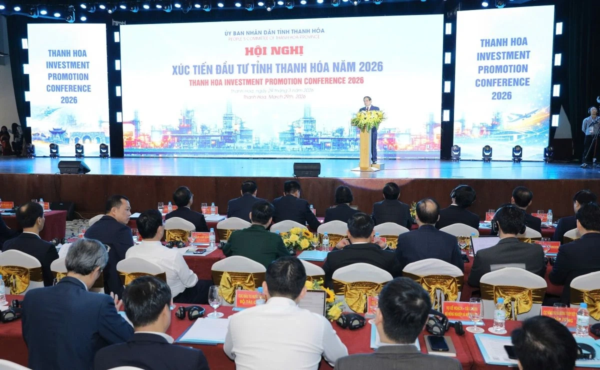 Hội nghị xúc tiến đầu tư tỉnh Thanh Hóa năm 2026: Khơi thông nguồn lực - Tạo đà bứt phá