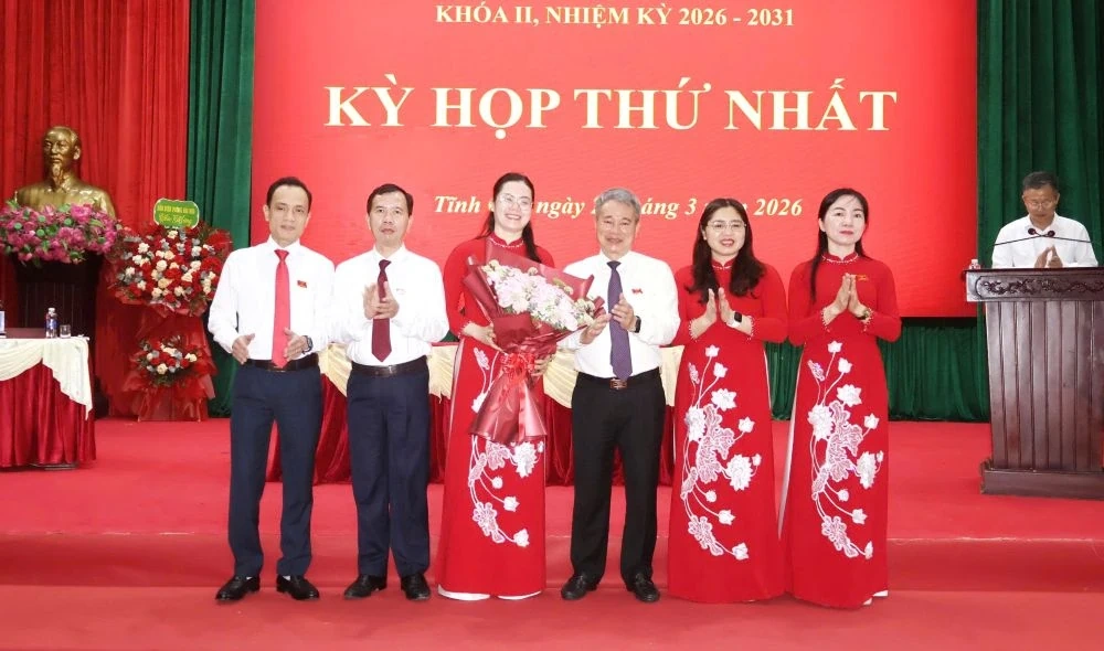 HĐND phường Tĩnh Gia tổ chức Kỳ họp thứ Nhất khóa II, nhiệm kỳ 2026-2031