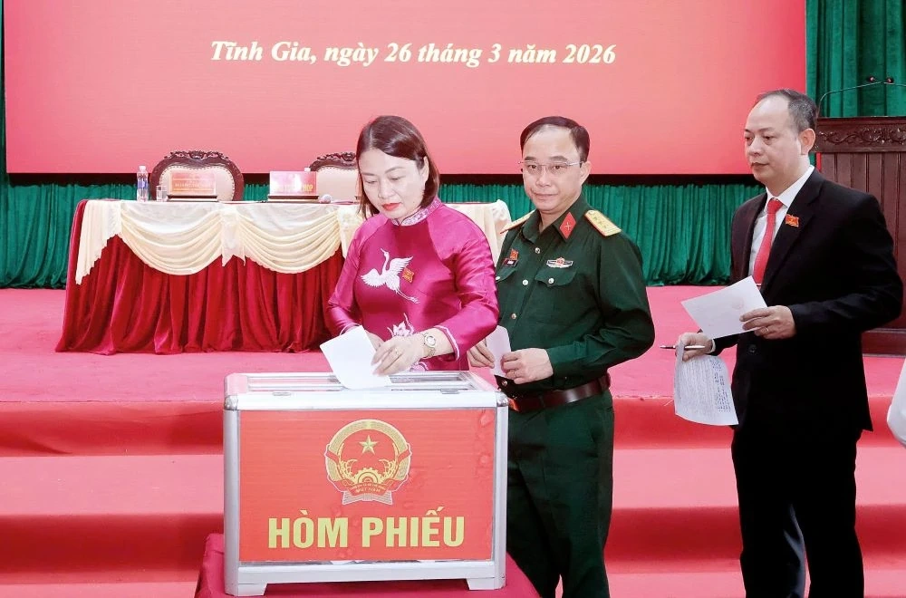 HĐND phường Tĩnh Gia tổ chức Kỳ họp thứ Nhất khóa II, nhiệm kỳ 2026-2031