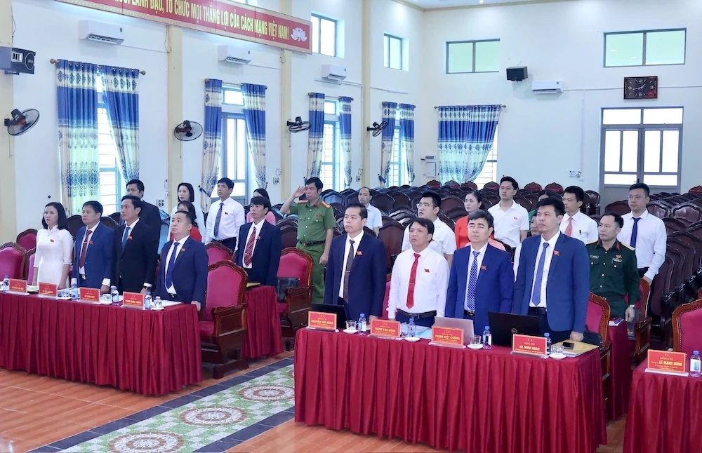 Kỳ họp thứ nhất HĐND xã Biện Thượng khóa II, nhiệm kỳ 2026-2031