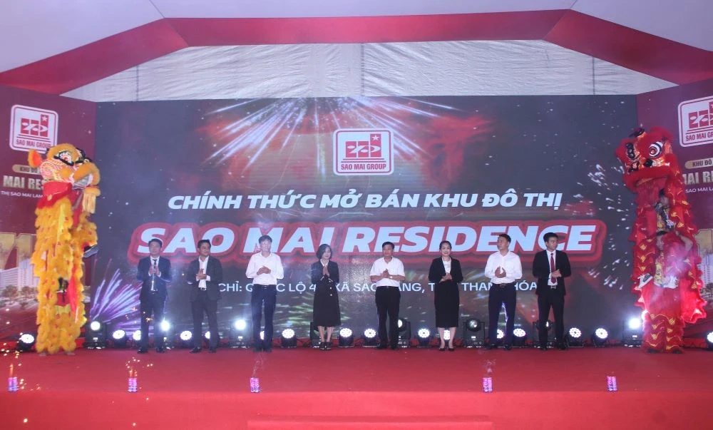 Tập đoàn Sao Mai chính thức mở bán dự án Sao Mai Residence
