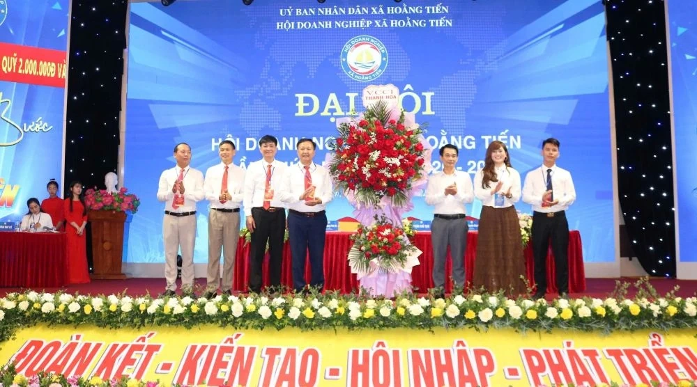 Đại hội Hội Doanh nghiệp xã Hoằng Tiến lần thứ I, nhiệm kỳ 2026-2031