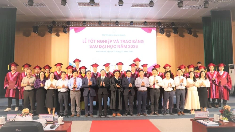 Trường Đại học Y Hà Nội tổ chức Lễ tốt nghiệp và trao bằng sau đại học năm 2026 tại phân hiệu Thanh Hóa