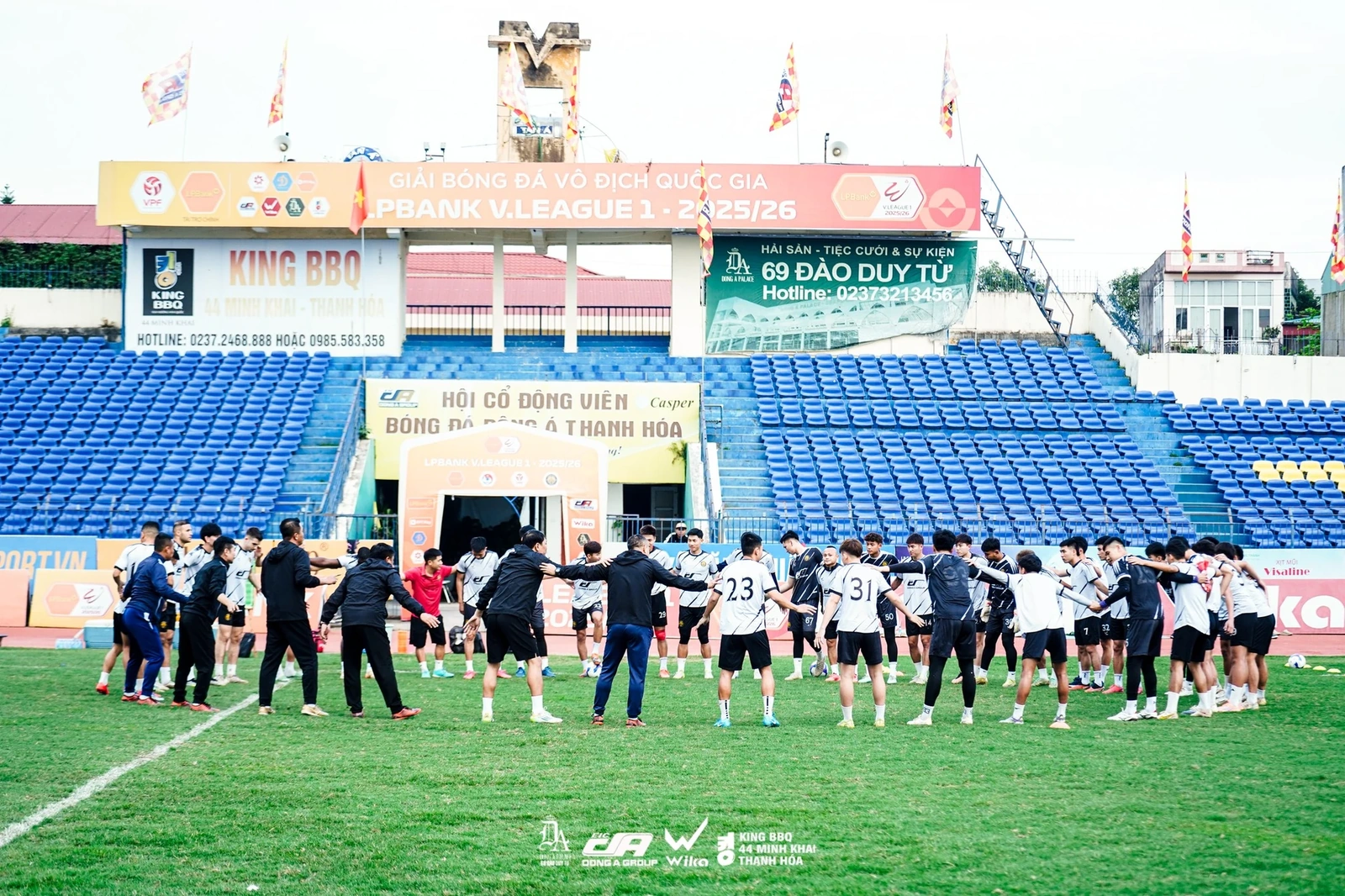 Vòng 17 V.League: Đông Á Thanh Hóa chờ “làn gió mới” từ dàn tân binh