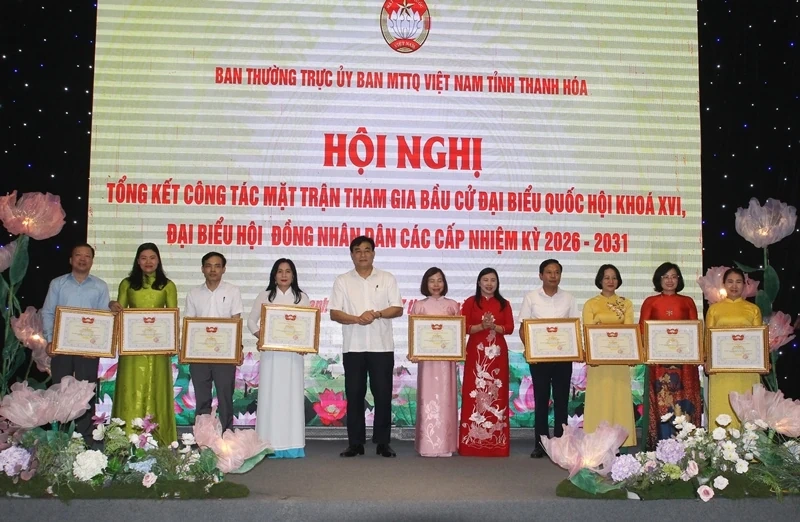 Tổng kết công tác Mặt trận tham gia bầu cử ĐBQH khóa XVI và đại biểu HĐND các cấp