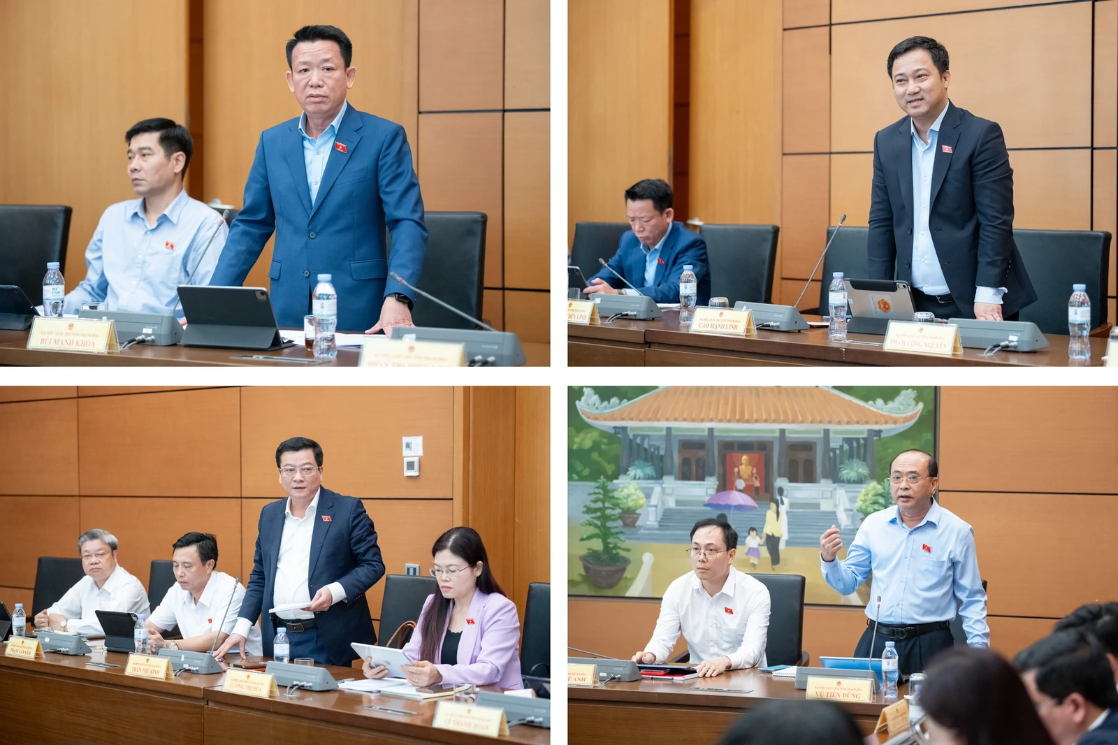 Đoàn ĐBQH Thanh Hóa tham gia góp ý vào các dự án Luật