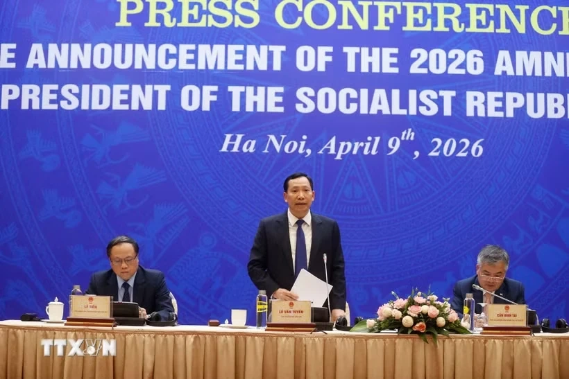 Họp báo công bố Quyết định về đặc xá năm 2026 của Chủ tịch nước