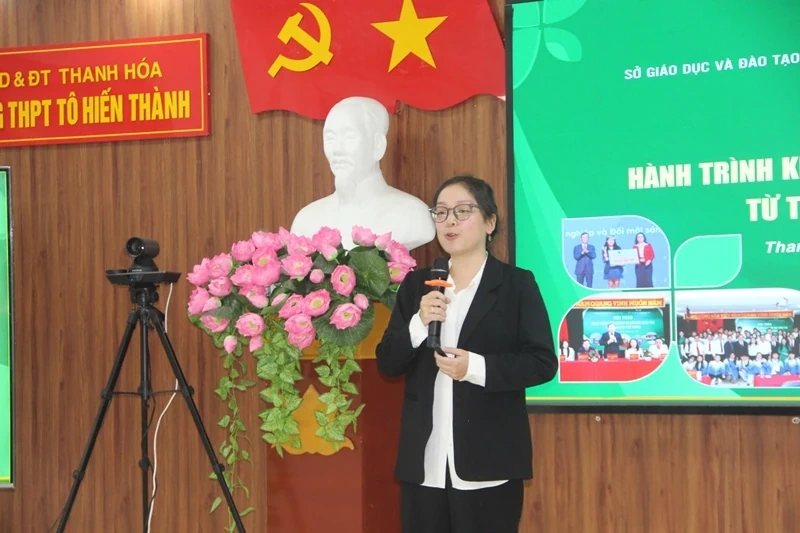 “Truyền lửa” khởi nghiệp cho học sinh tỉnh Thanh Hóa