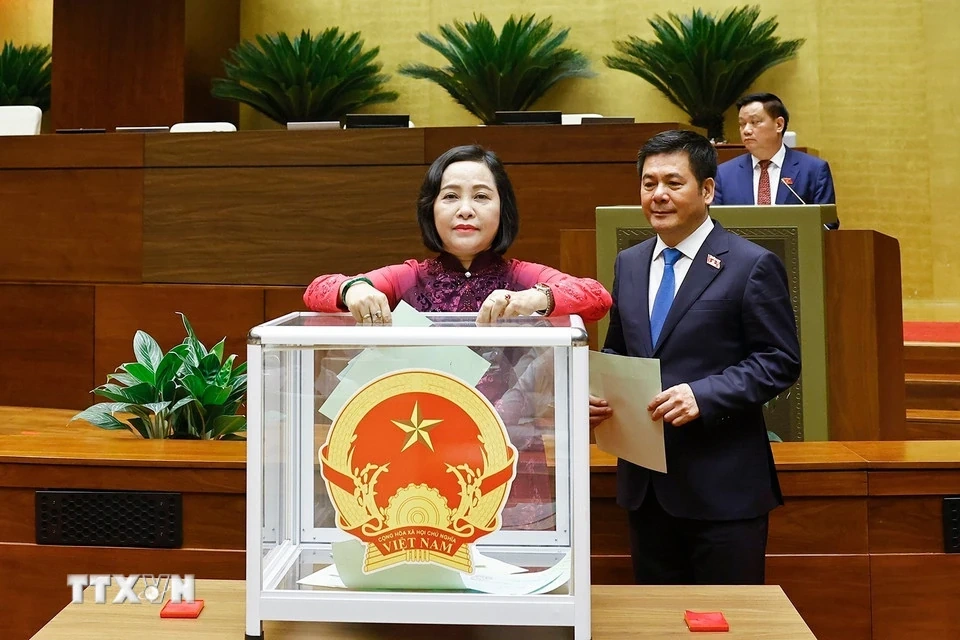 Quốc hội tiếp tục công tác nhân sự, kiện toàn bộ máy lãnh đạo