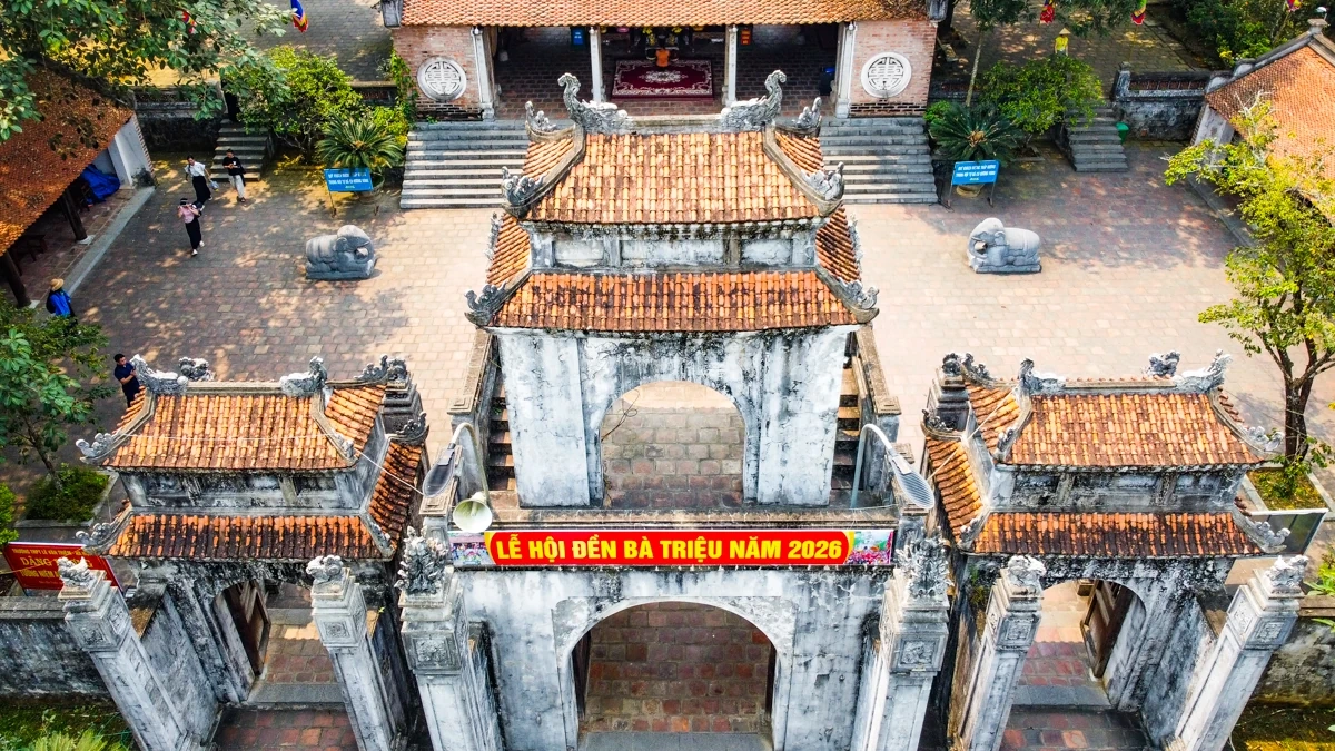 Đền Bà Triệu - dấu ấn tâm linh giữa non xanh xứ Thanh