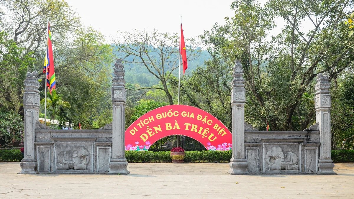 Đền Bà Triệu - dấu ấn tâm linh giữa non xanh xứ Thanh