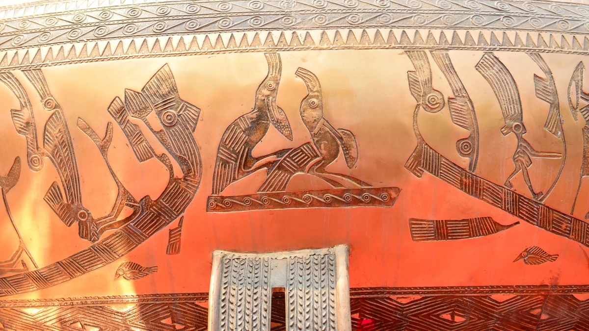 Chiêm ngưỡng trống đồng lớn nhất Việt Nam tại Lễ hội đền Bà Triệu