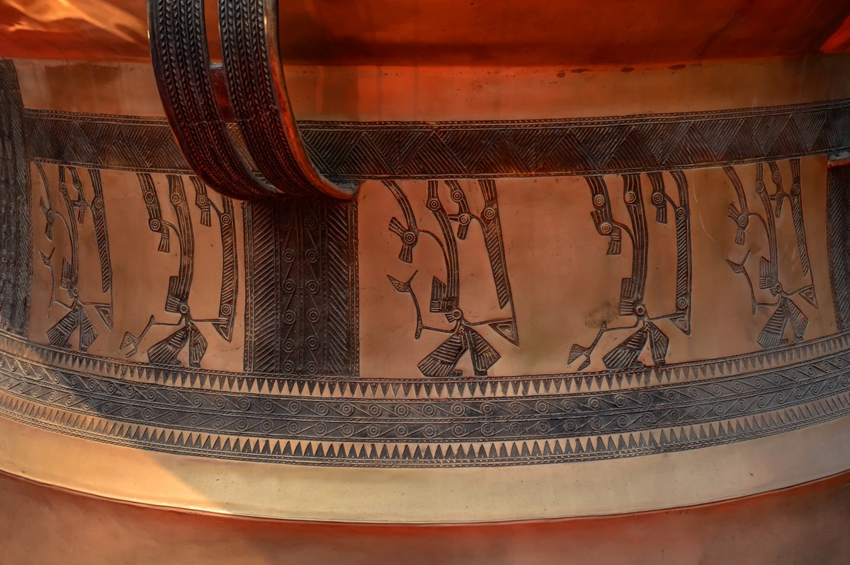 Chiêm ngưỡng trống đồng lớn nhất Việt Nam tại Lễ hội đền Bà Triệu