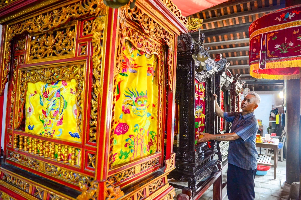 Về nơi thờ Thành Hoàng làng Triệu Thị Trinh