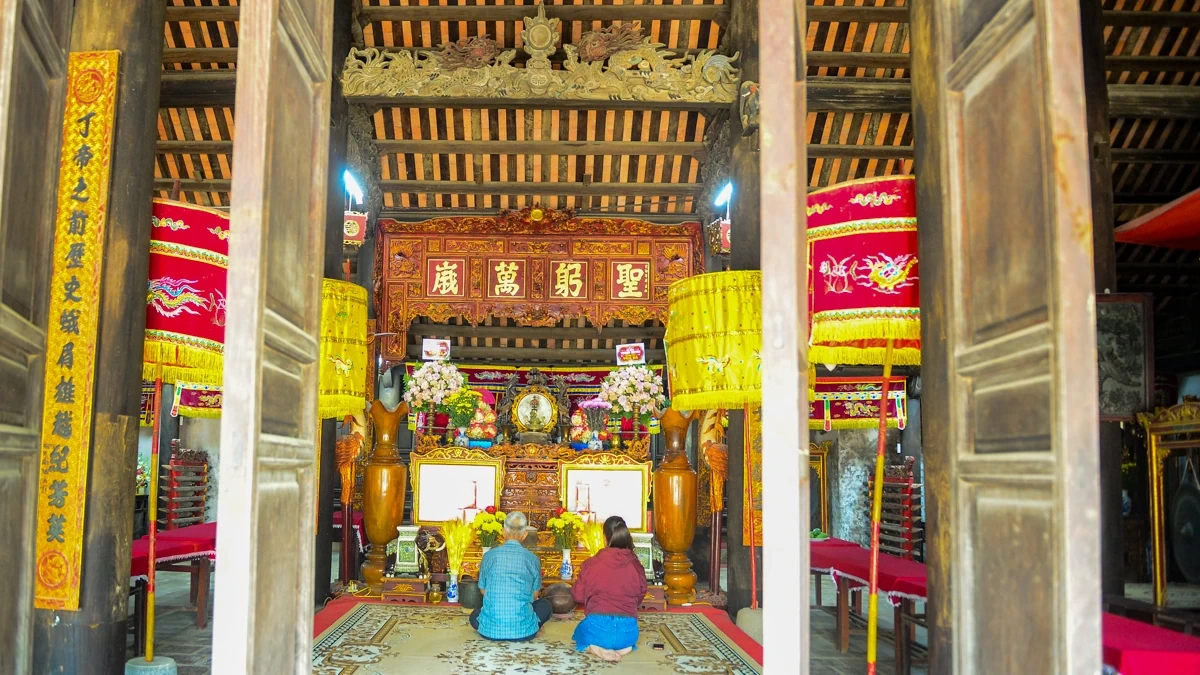 Về nơi thờ Thành Hoàng làng Triệu Thị Trinh