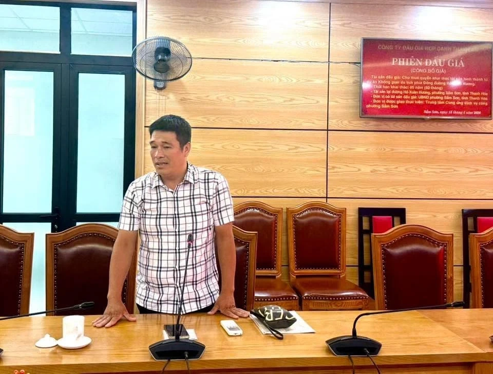 Thuận An Foods trúng đấu giá khai thác Không gian du lịch ven biển Sầm Sơn với mức giá hơn 70 tỷ đồng