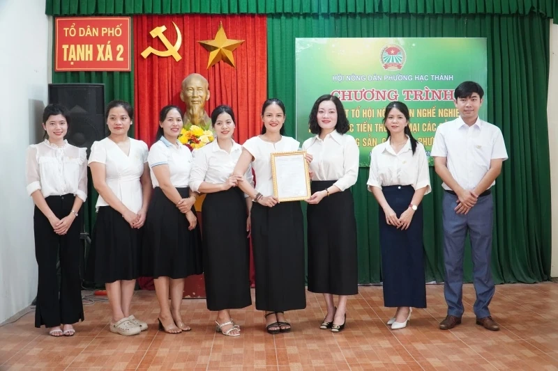 Ra mắt Tổ hội Nông dân nghề nghiệp kết nối, xúc tiến thương mại các sản phẩm nông sản