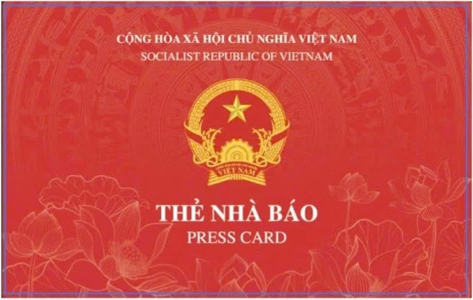 Bộ Văn hóa, Thể thao và Du lịch ban hành mẫu thẻ nhà báo 2026