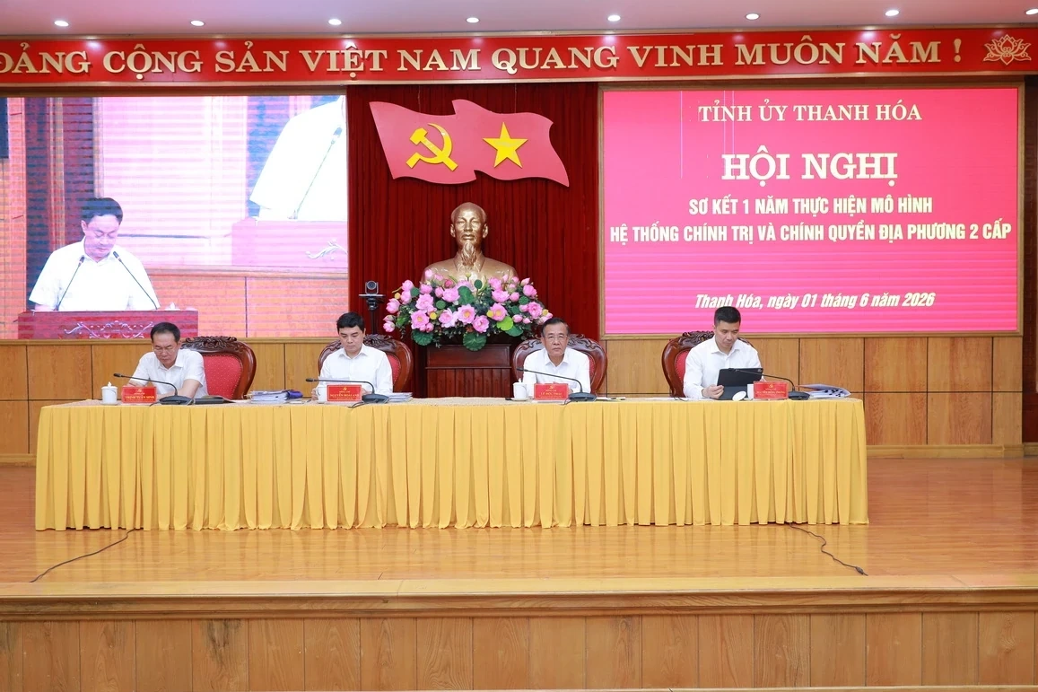 Thanh Hóa sơ kết 1 năm thực hiện mô hình hệ thống chính trị và chính quyền địa phương 2 cấp