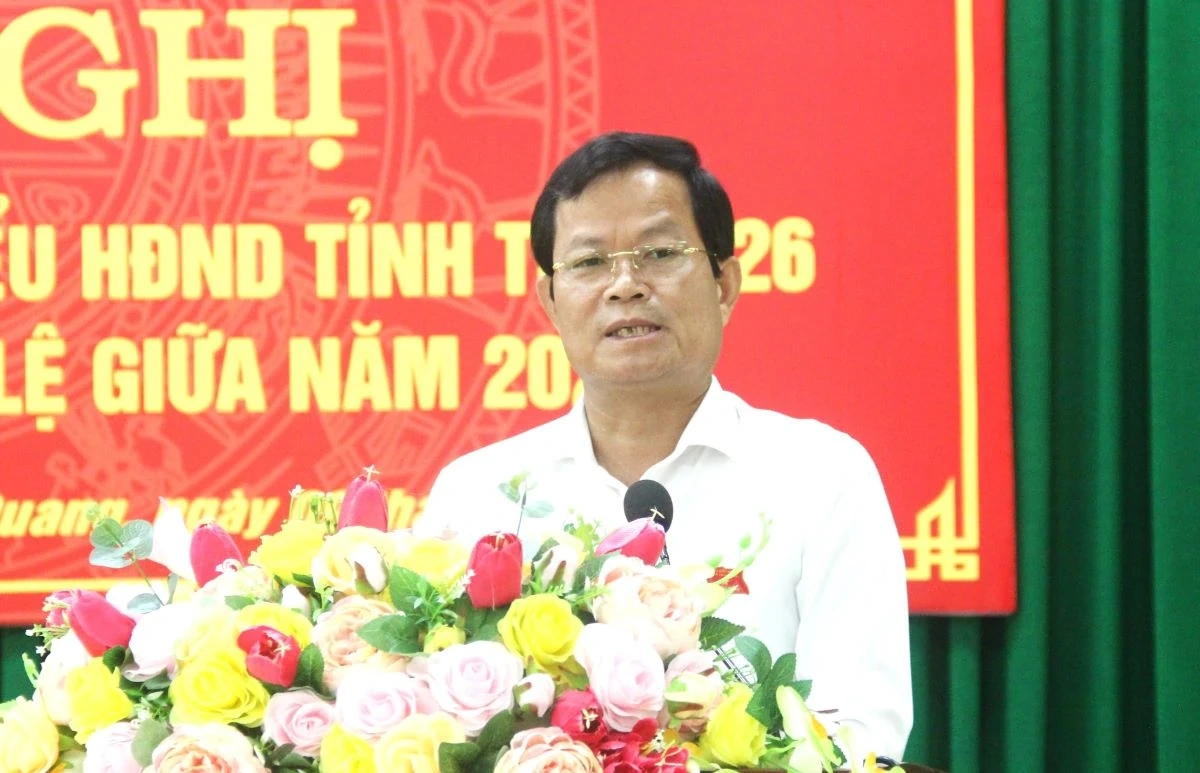Đại biểu HĐND tỉnh tiếp xúc cử tri tại đơn vị bầu cử số 26
