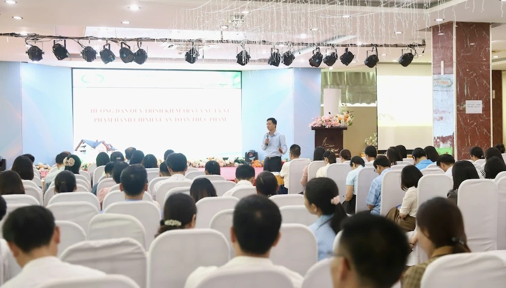 Nâng cao năng lực quản lý an toàn thực phẩm cho cán bộ cấp xã, phường