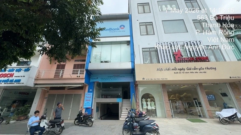 Chính chủ cần cho thuê nhà mặt phố tại khu vực trung tâm phường Hạc Thành