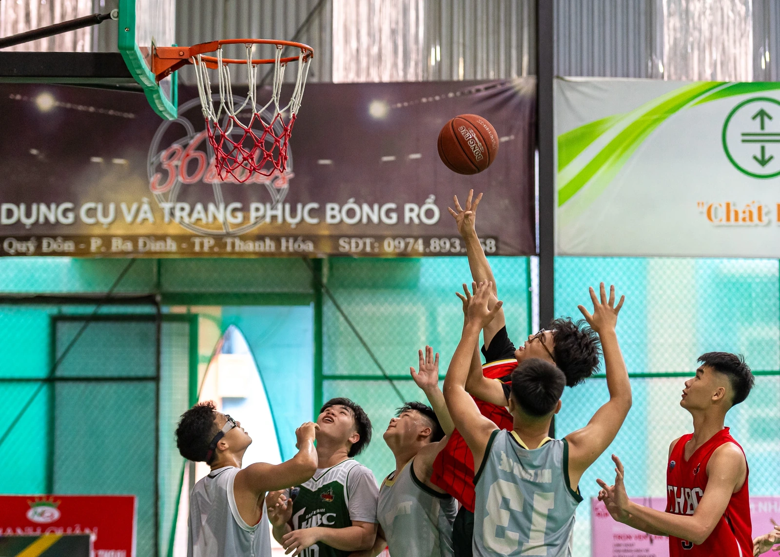 Đội bóng rổ U16 Thanh Hóa tự tin lần đầu bước ra sân chơi quốc gia