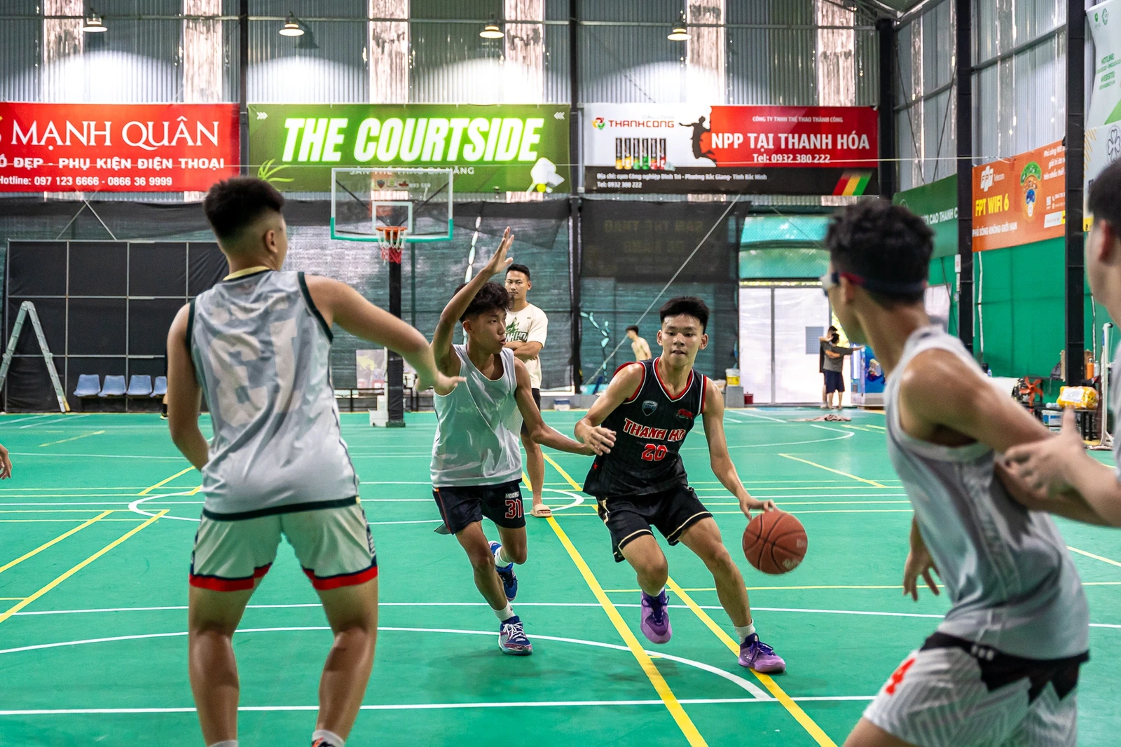 Đội bóng rổ U16 Thanh Hóa tự tin lần đầu bước ra sân chơi quốc gia