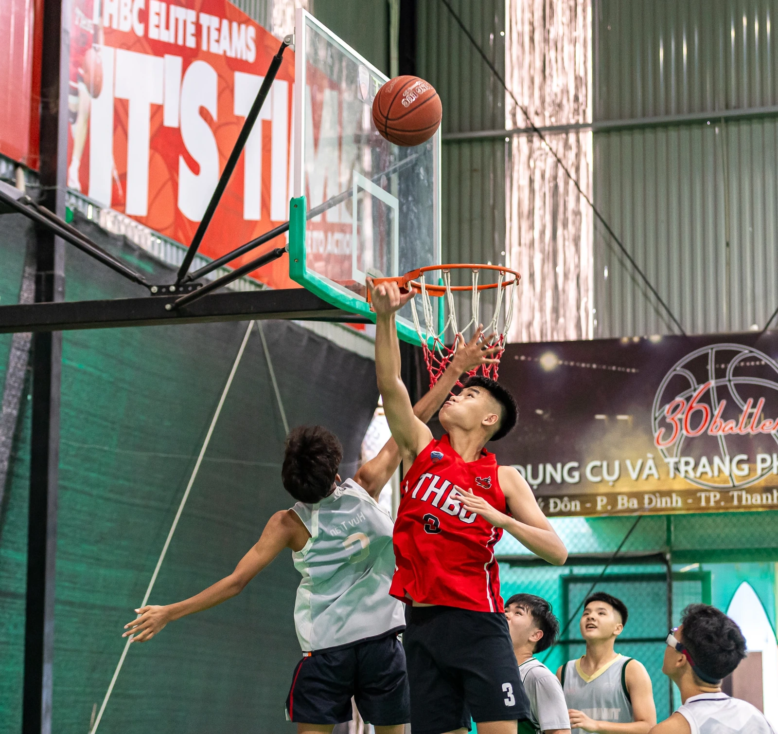 Đội bóng rổ U16 Thanh Hóa tự tin lần đầu bước ra sân chơi quốc gia