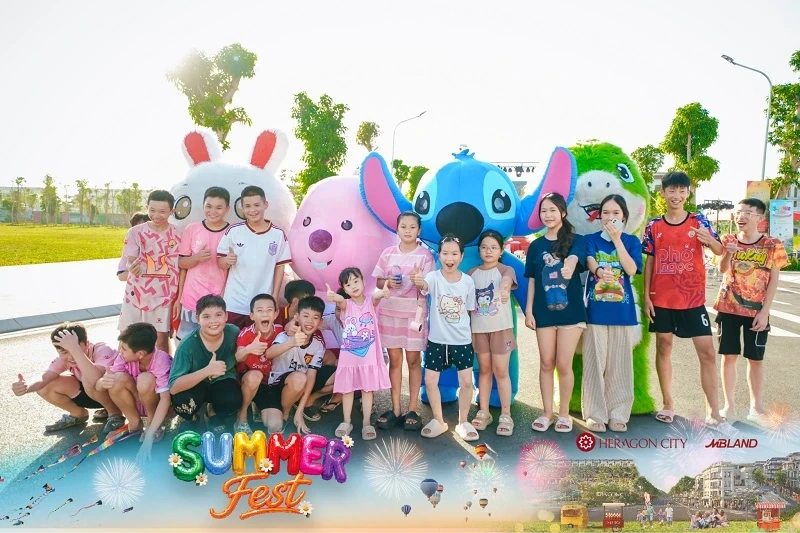 Phố đi bộ Heragon City: Điểm hẹn văn hoá - giải trí cuối tuần cho người dân Thanh Hoá