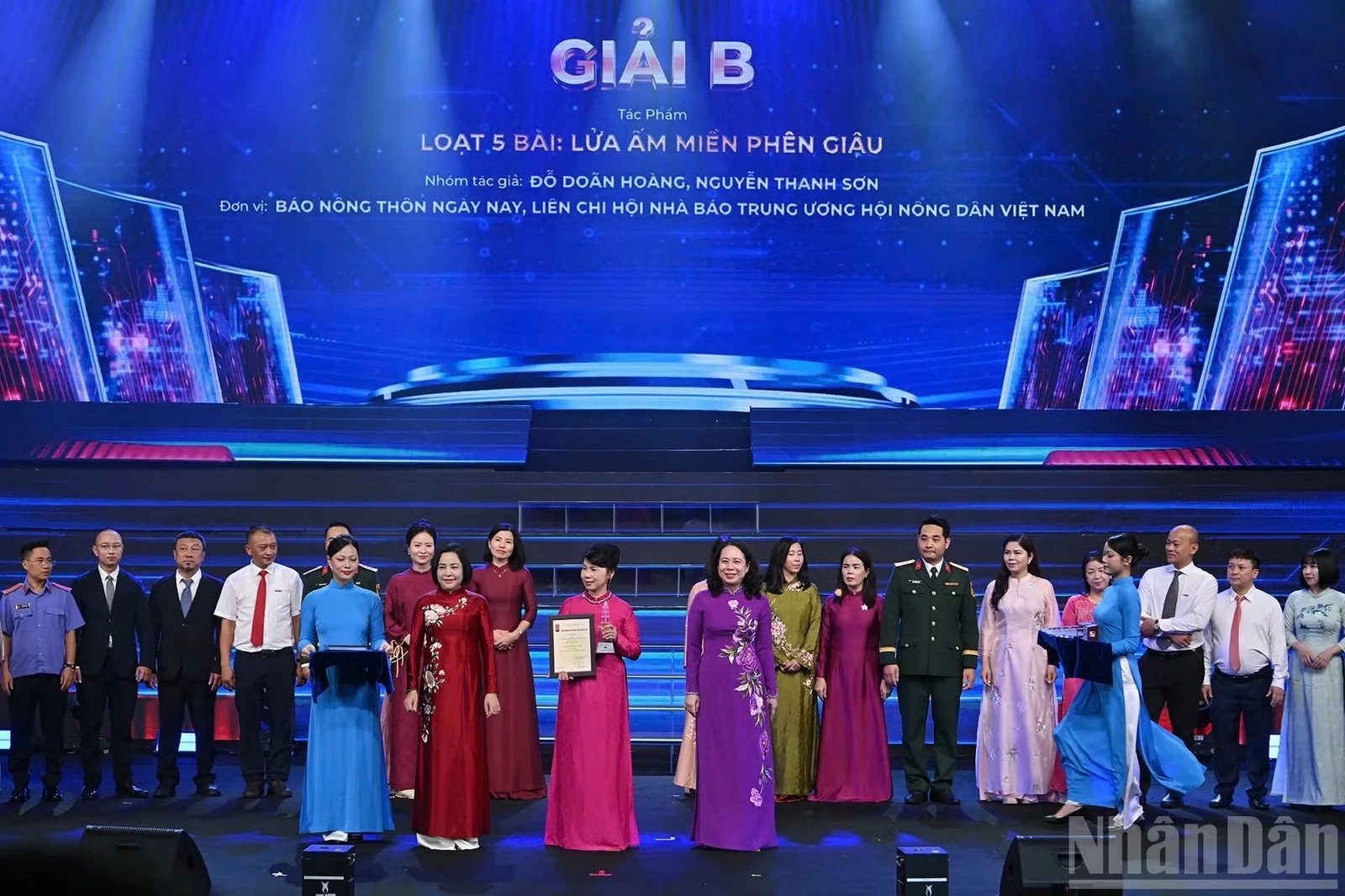 Trao Giải Báo chí Quốc gia lần thứ XX - năm 2025: Báo và Phát thanh, truyền hình Thanh Hóa được trao giải C