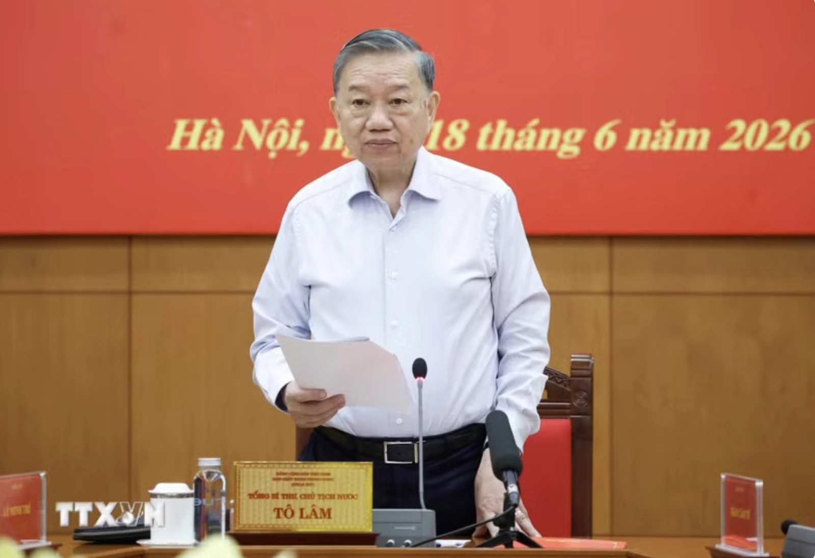 Tổng Bí thư, Chủ tịch nước Tô Lâm: Tập trung xử lý dứt điểm các vụ án, vụ việc nghiêm trọng, phức tạp