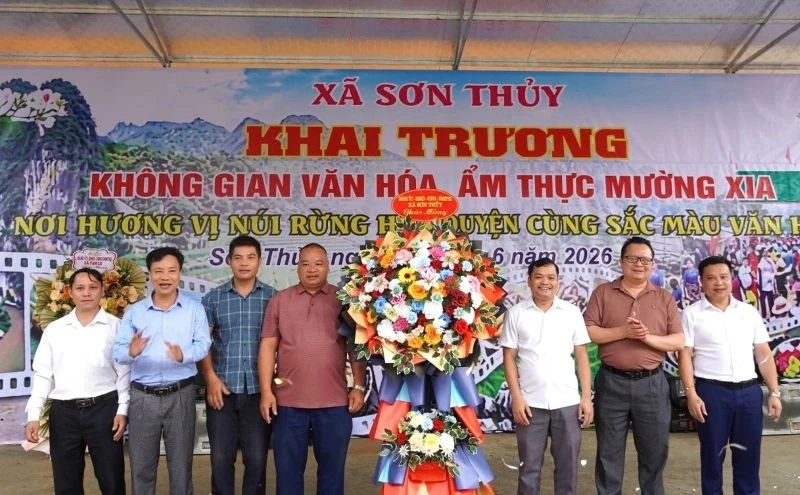Khai trương Không gian văn hóa, ẩm thực Mường Xia
