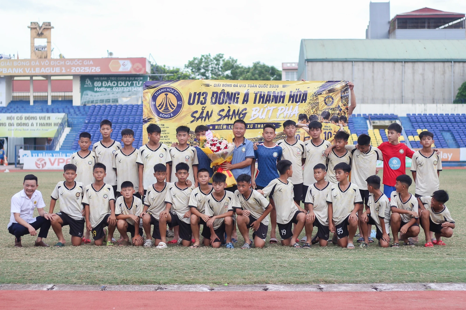U13 Đông Á Thanh Hóa giành vé dự Vòng chung kết Giải bóng đá Thiếu niên toàn quốc 2026
