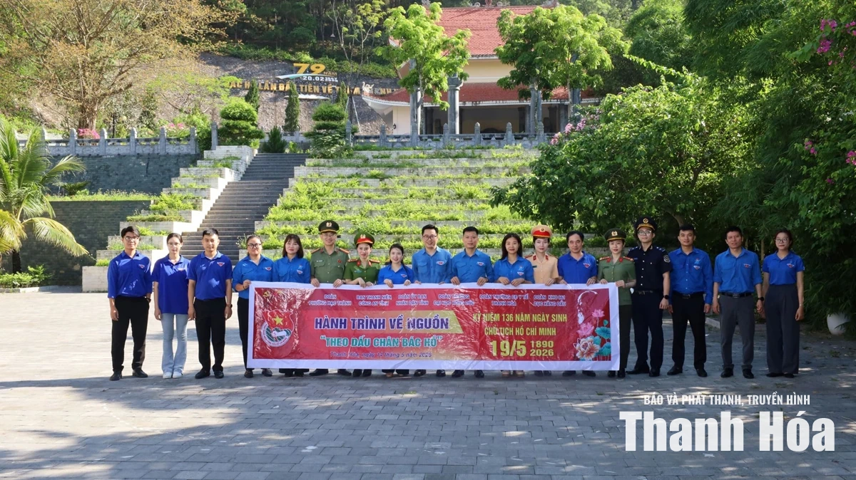Hành trình về nguồn của tuổi trẻ xứ Thanh