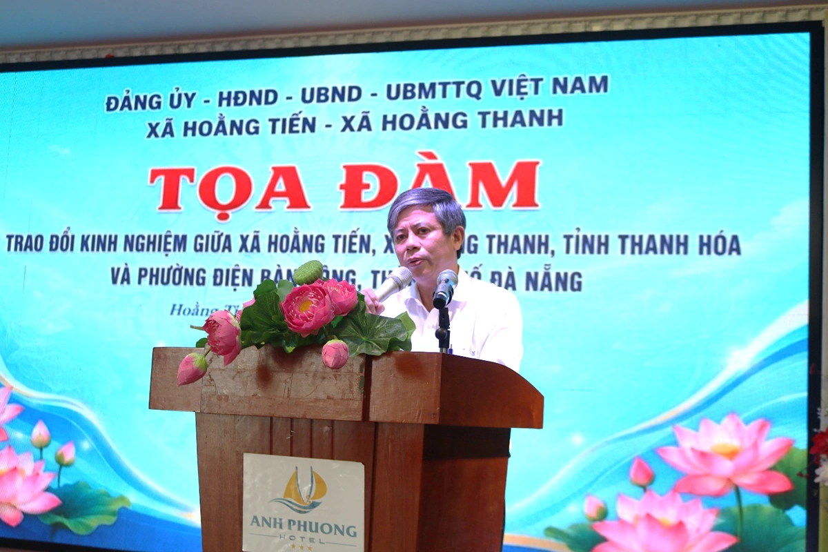 Trao đổi kinh nghiệm, vun đắp nghĩa tình giữa các địa phương Hoằng Tiến - Hoằng Thanh - Điện Bàn Đông