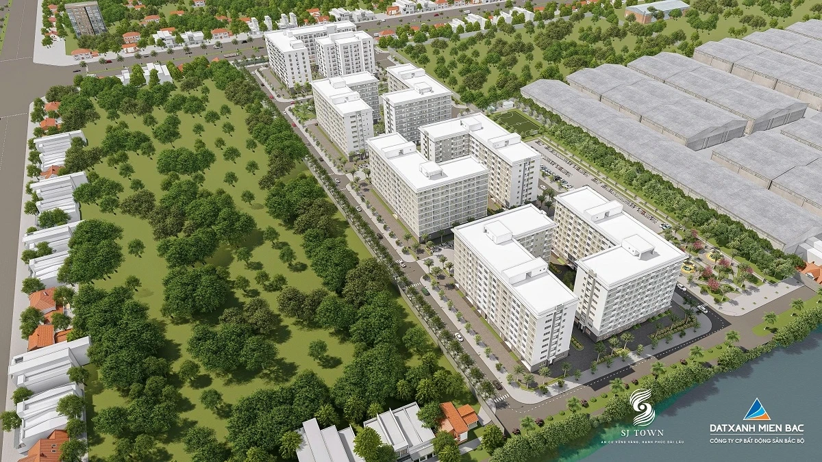 Tòa ODT 7.4 - Tâm điểm dự án NOXH SJ Town chính thức lộ diện