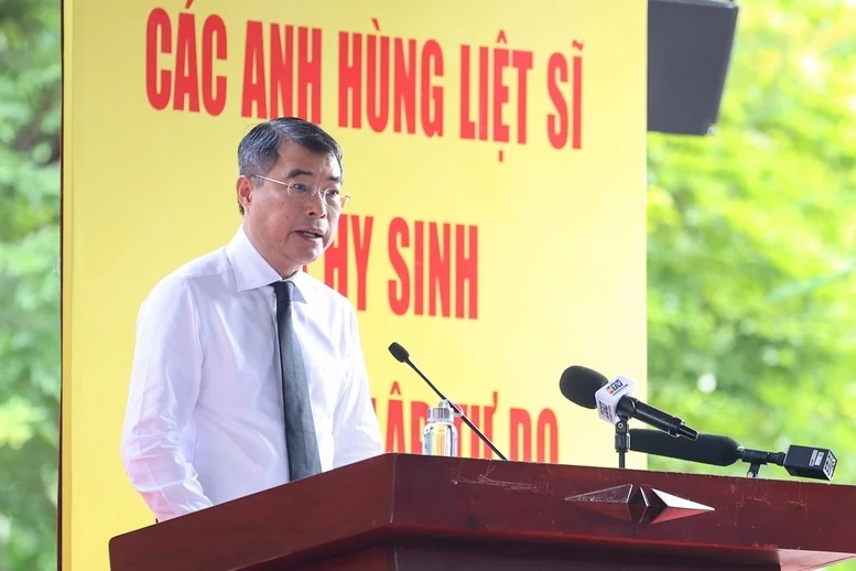 Thủ tướng Chính phủ Lê Minh Hưng: Bằng mọi giá, phải nỗ lực, quyết tâm cao nhất để tìm kiếm, quy tập và xác định danh tính hài cốt liệt sĩ