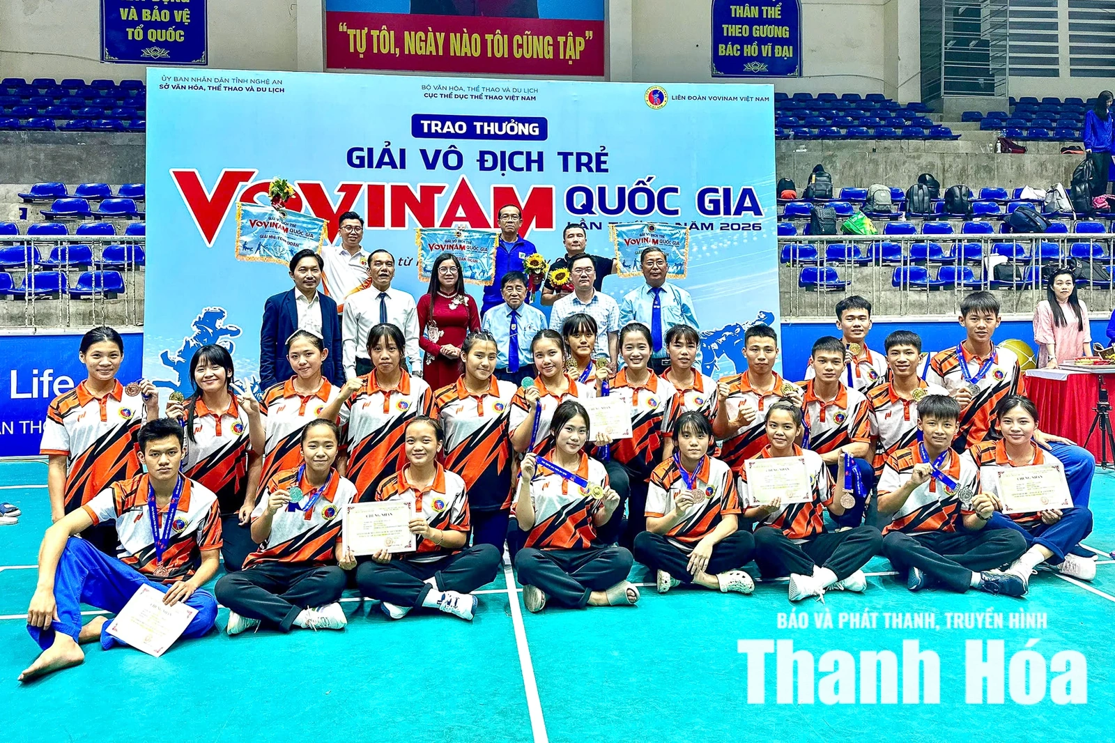 Vovinam Thanh Hóa xếp hạng ba toàn đoàn tại Giải Vô địch trẻ quốc gia 2026