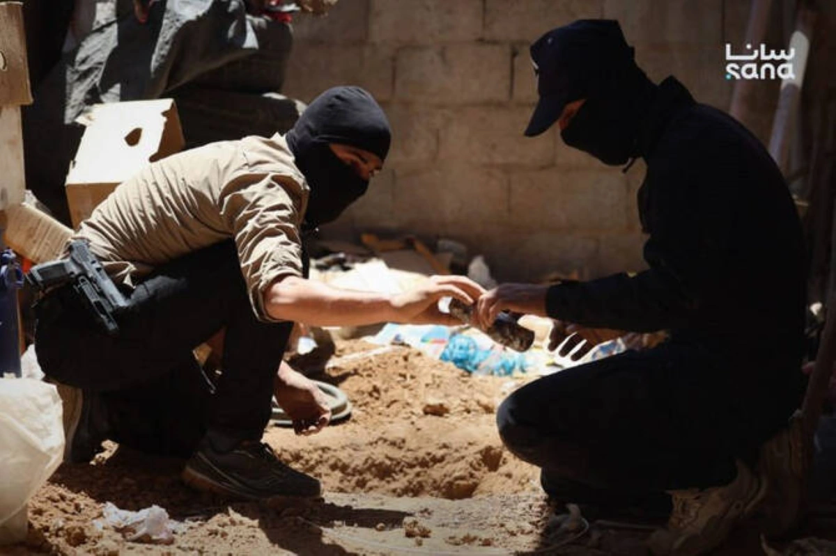 Syria phát hiện kho thuốc nổ bí mật liên quan đến kế hoạch tấn công khủng bố