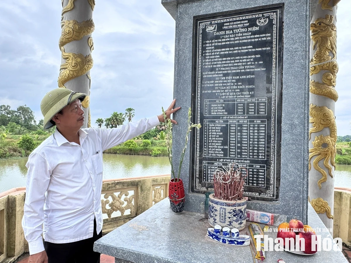 Thôn Hoàng Giang - rạng danh đất học