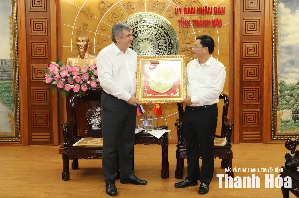 Thúc đẩy hợp tác giữa tỉnh Thanh Hóa và TP Saint Petersburg, Liên bang Nga