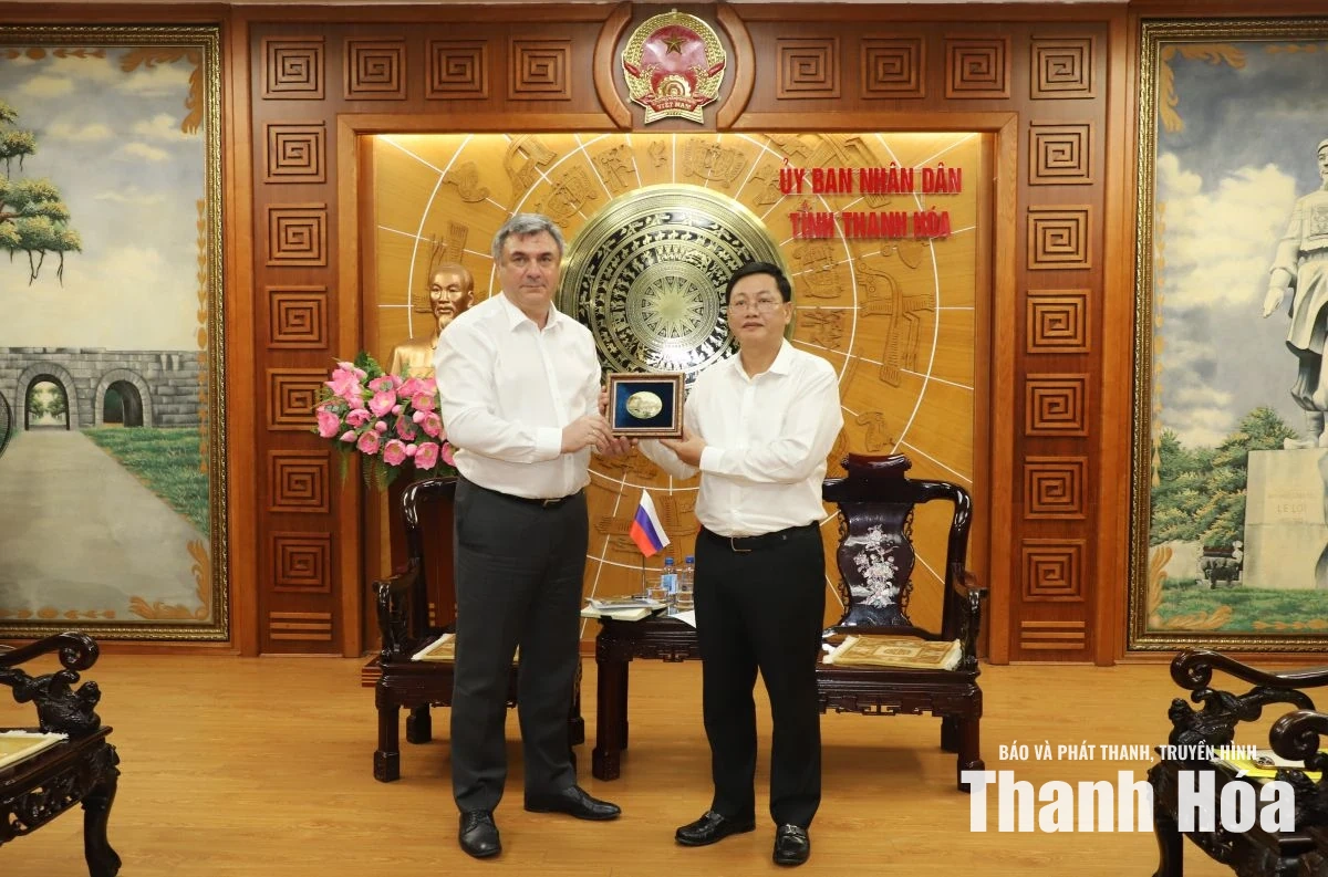 Thúc đẩy hợp tác giữa tỉnh Thanh Hóa và TP Saint Petersburg, Liên bang Nga