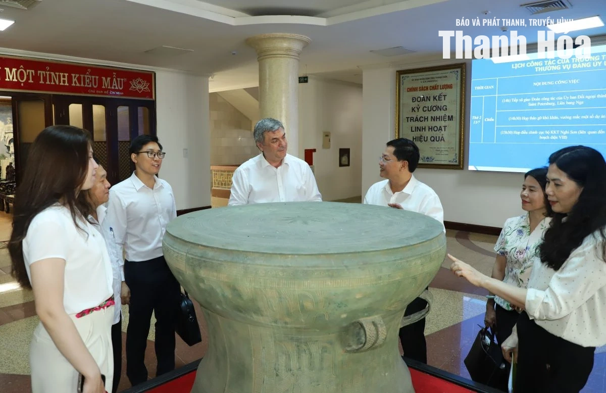 Thúc đẩy hợp tác giữa tỉnh Thanh Hóa và TP Saint Petersburg, Liên bang Nga