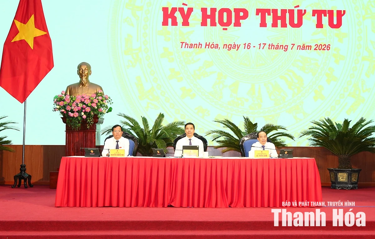 Khai mạc trọng thể Kỳ họp thứ tư, HĐND tỉnh Thanh Hóa khóa XIX, nhiệm kỳ 2026-2031