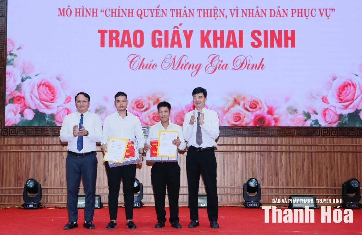 Ra mắt mô hình “Chính quyền thân thiện, vì Nhân dân phục vụ” tại xã Thiệu Hóa
